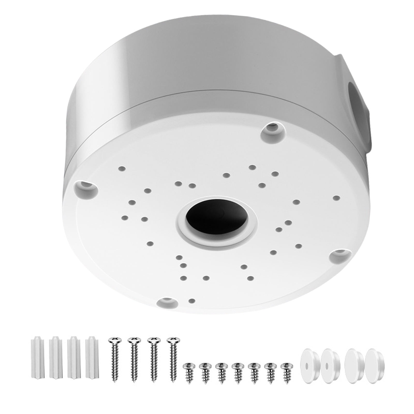 Reliability Dome Camera Enclosure, White Junction Box for Security ...