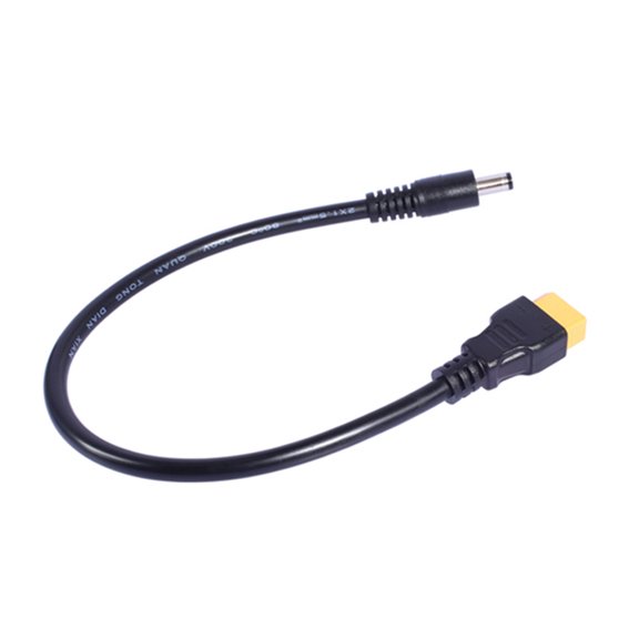 Reliability Female to DC5.5x2.5mm Power Cable 30cm for Solar Energy Storage and Remote Toy Charging Cable 11.81inch