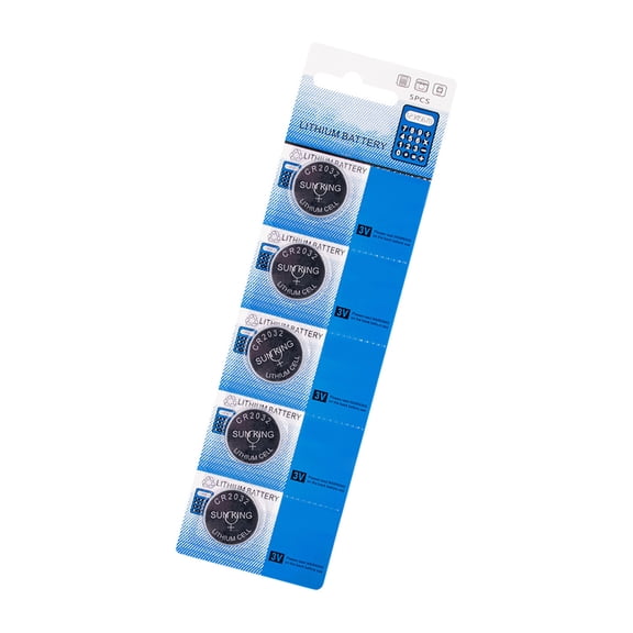 Reliability Performances 2032 3V Button Batteries 2032 For Low Power Devices Everyday Use Solid Designs