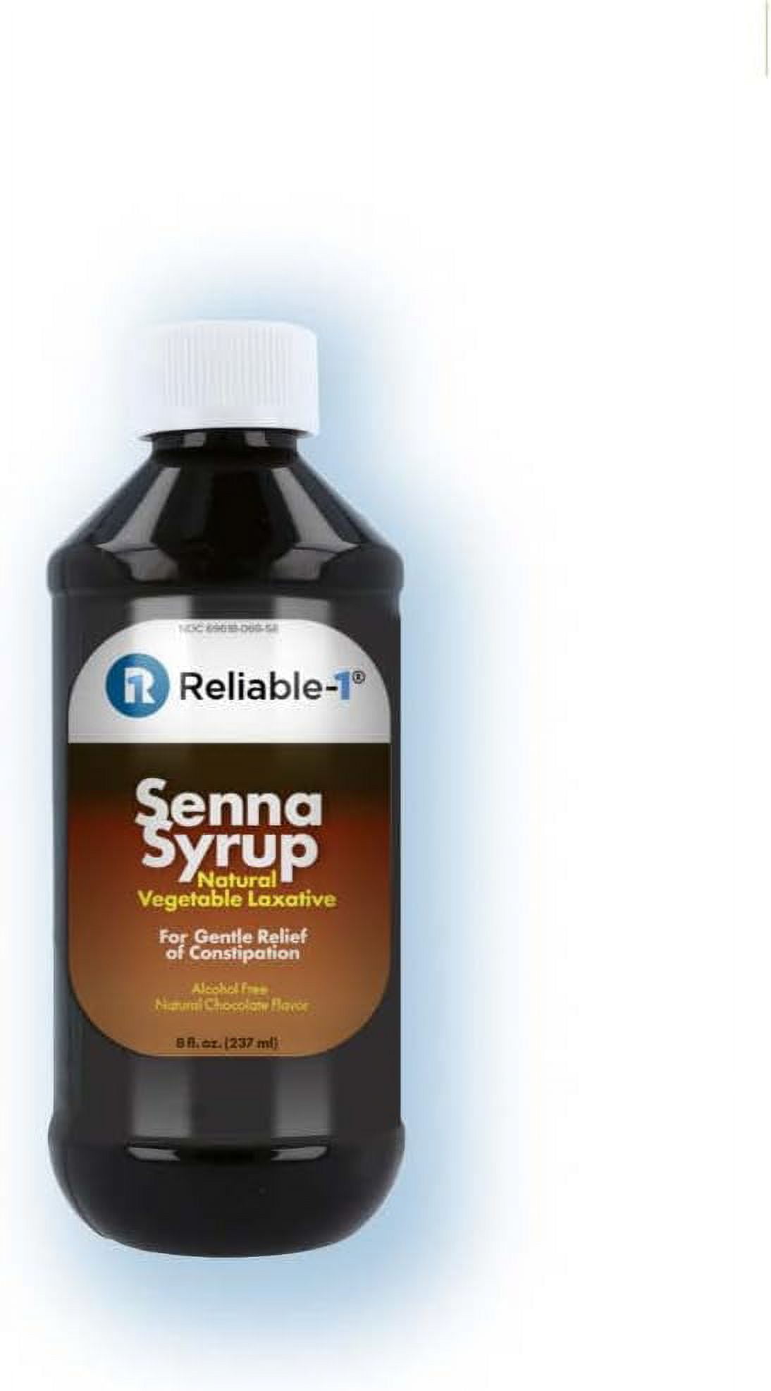 Reliable1 Laboratories Senna Syrup, Chocolate Flaver, 8 Oz..