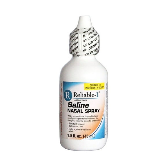 Reliable-1 Saline Nasal Spray, 1.5 Oz