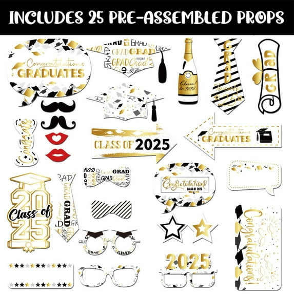 Reliable 2026 C - 2026 Graduation Decoration Paper Photo Frame Photography Props Graduation Celebration Party Supplies 2026 Graduation Party Decoration Banner Spiral Hanging