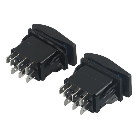 Reliable 2Pcs Momentary Switch For Dpdt On Off On For Boat Led Switch 12V 20A Fangkenuo