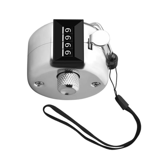 Reliable 4 Digit Manual Counter Efficient Tool for Public Transport Hubs & Mall