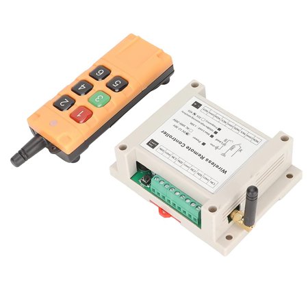 Reliable 6CH Remote Control Switch for Home Automation Simple Operation, Customizable Outputs for User Experience