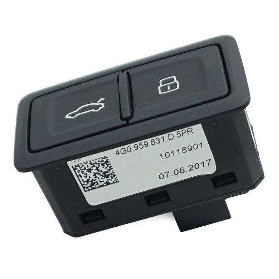 Reliable ABS Plastic Electric Tailgate Trunk Lock Release Button For Automobile Easy Installation 4G0959831D 4KG959831D