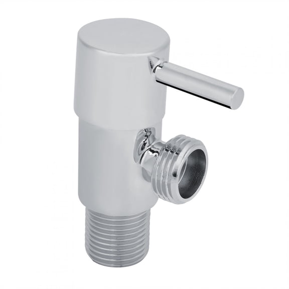 Reliable Bathroom Faucet Valve, Brass Construction, 1/2" IPS Fitting, Easy DIY Install, Stylish Design