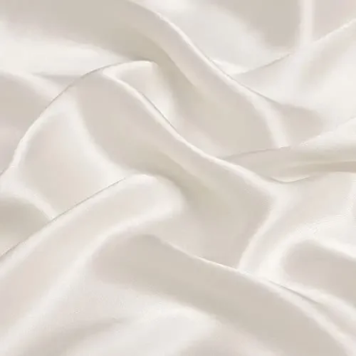 Reliable Bedding 100% Silk Satin Sheets, Silk Fitted Sheet,Silk Flat Sheet,Silk Duvet Cover& Pillowcases 1800 Series Luxury Silk Satin Bedsheets !! Full XL, Ivory