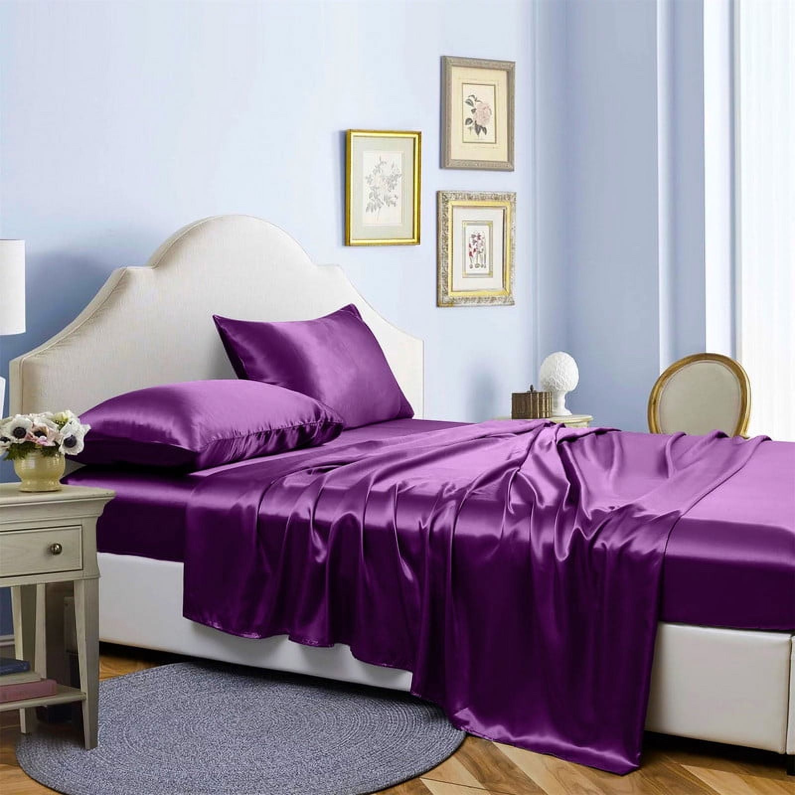 Soft Silky Bed Sheets Set