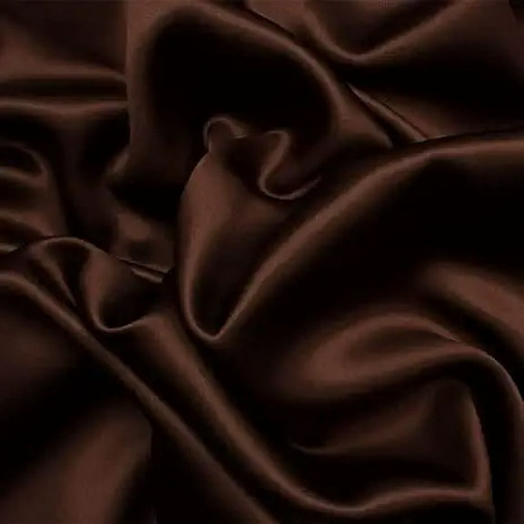 Reliable Bedding Silk Satin Sheets Set | Silk Satin Sheets Set Full | Sheets SetChocolate |Fitted Sheet 24 Inch Deep Pocket | 4 Pc Sheet Set | Flat Sheet& Pillowcases.