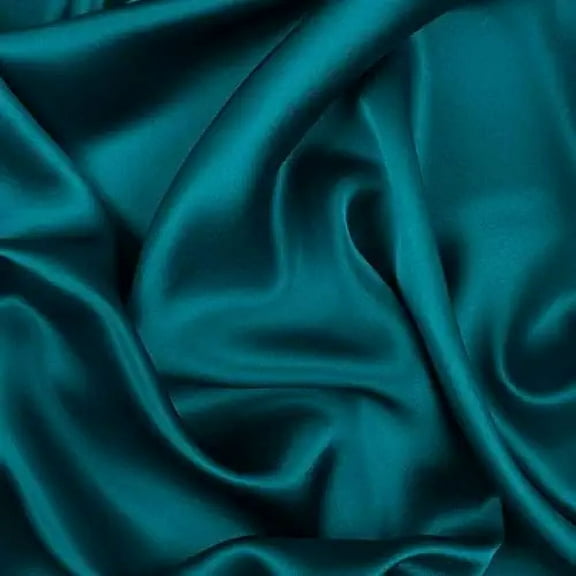 Reliable Bedding Silk Satin Sheets Set | Silk Satin Sheets Set Short Queen | Sheets SetTeal |Fitted Sheet 24 Inch Deep Pocket | 4 Pc Sheet Set | Flat Sheet& Pillowcases.