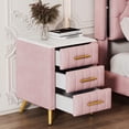 thumbnail image 1 of Reliable Construction - Long - lasting Bedside Table with Ample Drawer Space, 1 of 4