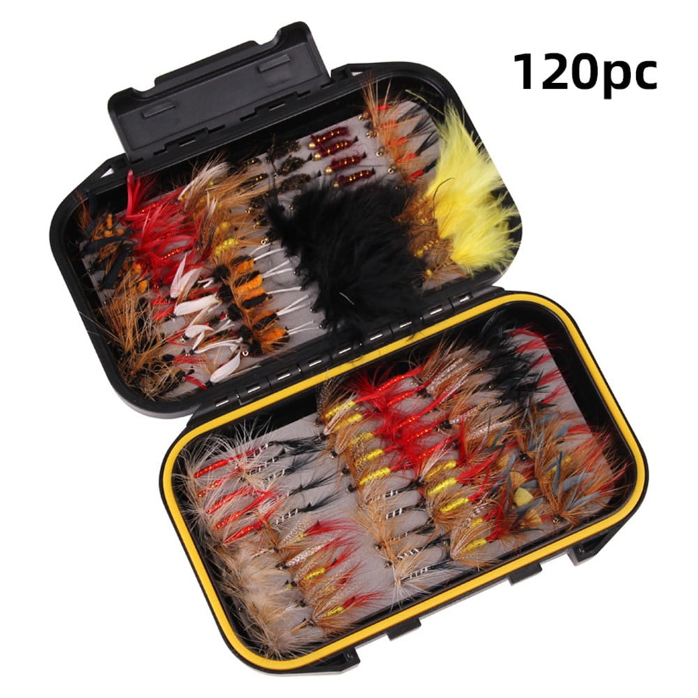 Reliable Fly Fishing Hook Assortment for Successful Fishing 40/72/100/120 Flies