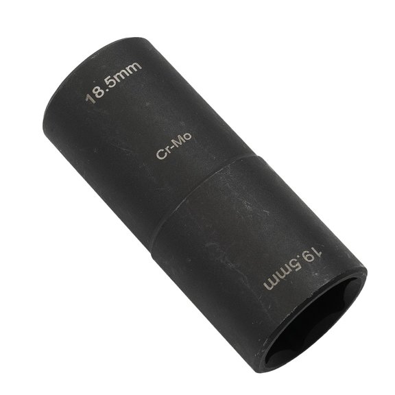 Reliable Lug Nut Flip Socket Set 18 5mm and 19 5mm Sizes Perfect for Repairing Missing or Damaged 19mm Lug Nuts