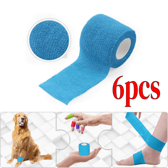 Reliable Self-Adhesive Bandage Wrap - Strong Cohesion That Stays Put Without Skin Irritatio