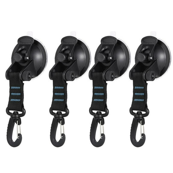Reliable Suction Cup Buckle Anchors For Car Awning Tent Camping Tarp Set Of 4
