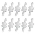 thumbnail image 1 of Reliable Tube Connector Set Plastic Hose Barb Fittings for Aquarium Fish Tank, 1 of 8