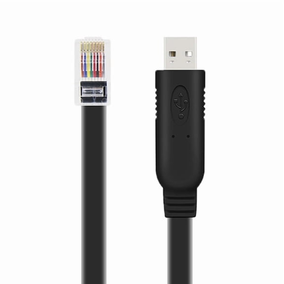 Reliable USB Console Cable USB to RJ45 Cable USB To RJ45 Connectors Cable For Console Debugging Networking Transmission