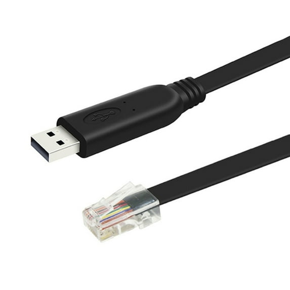 Reliable USB Console Cable USB to RJ45 Cable USB To RJ45 Connectors Cable For Console Debugging Networking Transmission