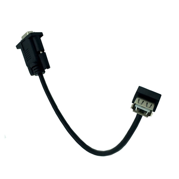 Reliable USB Female To RS232 DB9 Female Serial Cable Adapter For Effortless Serial Port Addition Easy Connectivities