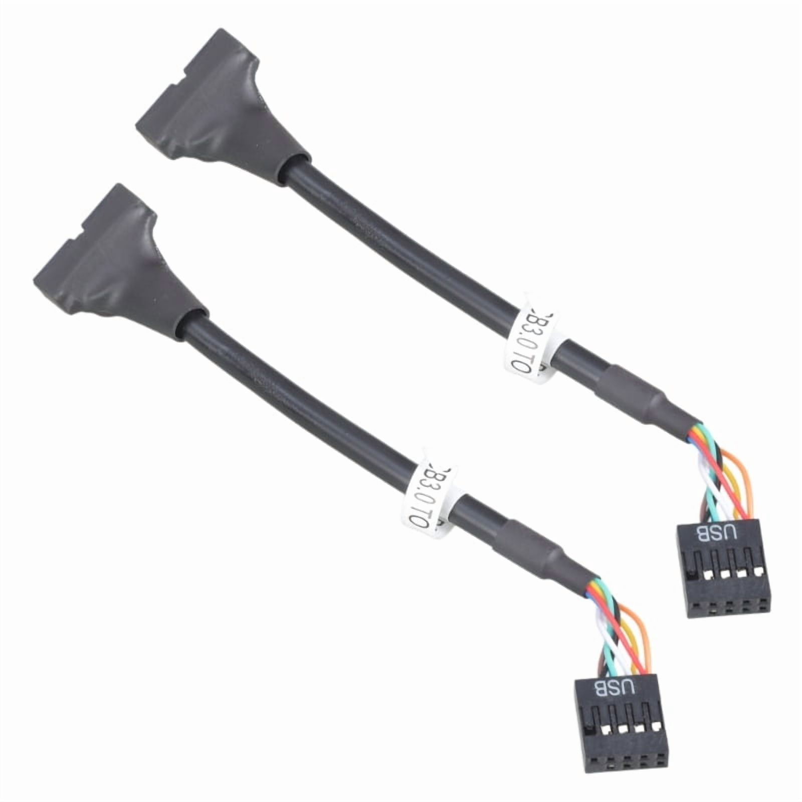 Reliable USB3.0 Header to USB2.0 20Pin USB to 9Pin USB Interfaces Cable ...
