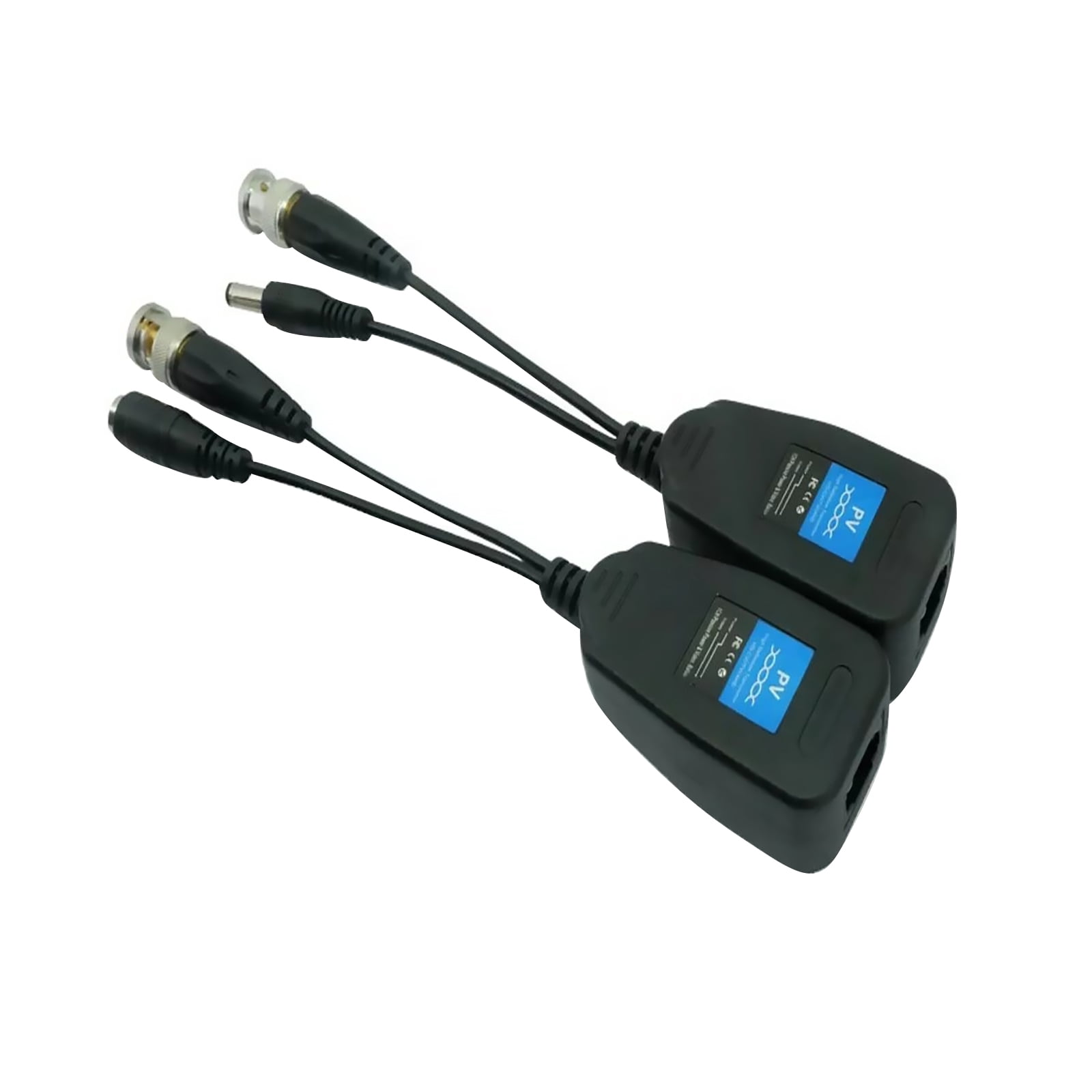 Reliable Video Balun Connector for CCTV 300m UTP Transmission, Pure ...