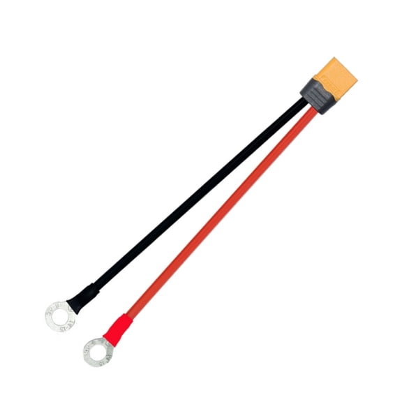 Reliable XT60 Female To O Rings Terminal Cable For LiBattery Power Supply