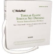 ReliaMed Tubular Elastic Stretch Net Dressings - Head, Shoulder and Thigh - Size 6, Large (16" - 23" x 25 yds stretched, 2" flat)