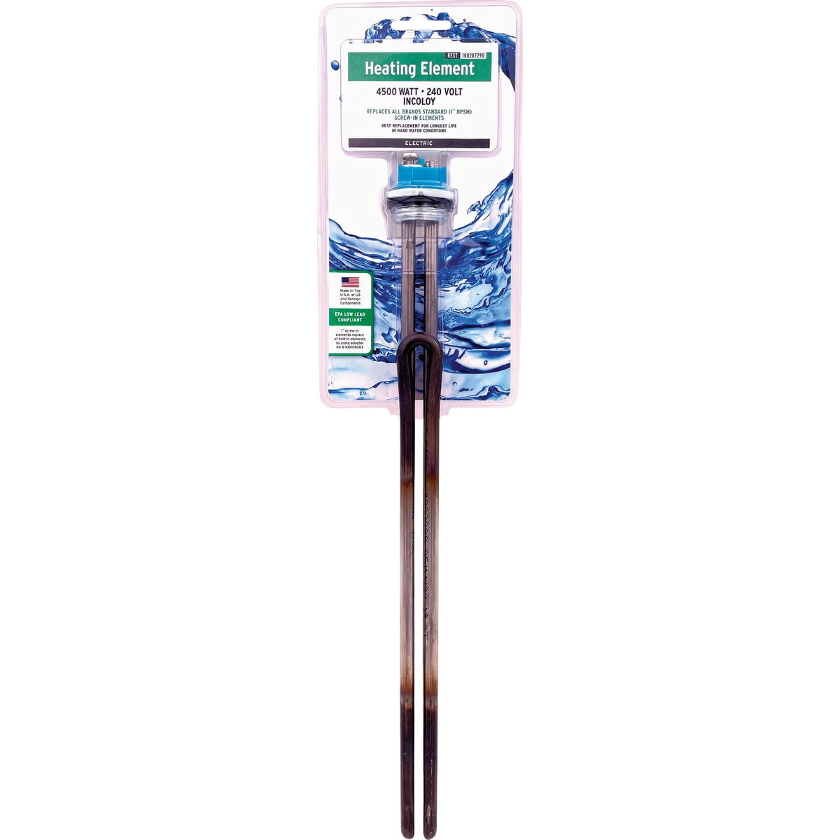 Reliance 100287290 Lifelong Water Heater Heating Element, 4500-Watt, 240-Volt - Quantity 10