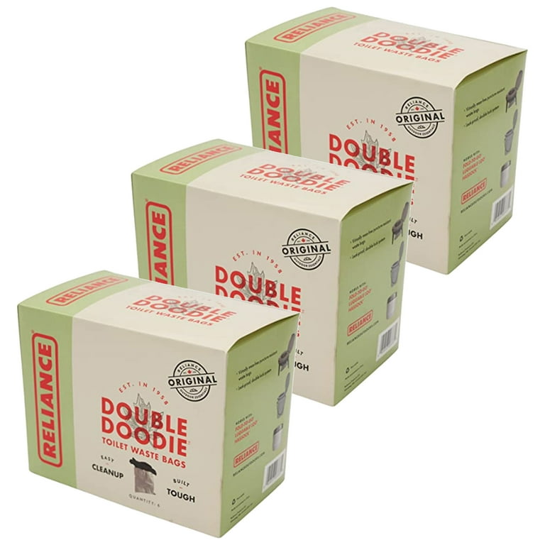 Camping toilet cheap waste bags