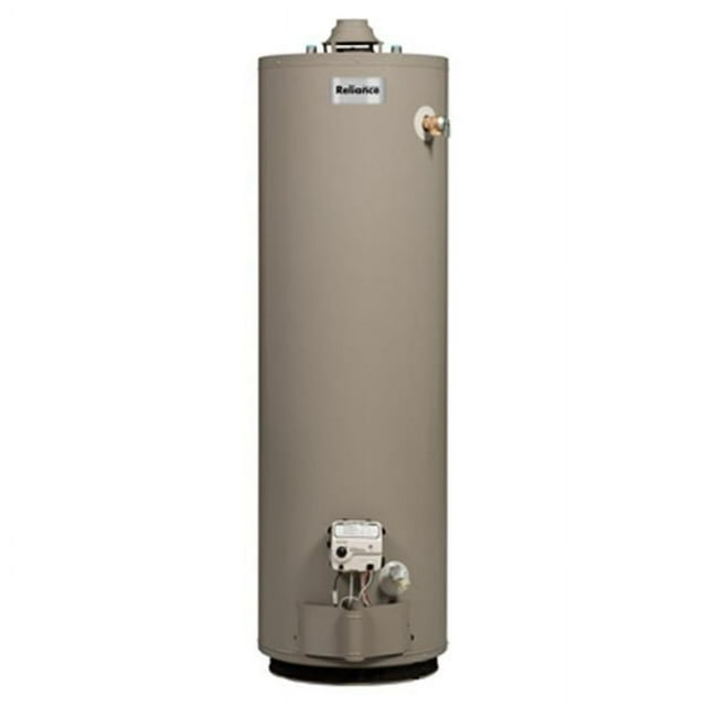 Reliance 40 Gallon Natural Gas Water Heater, Environmentally Friendly