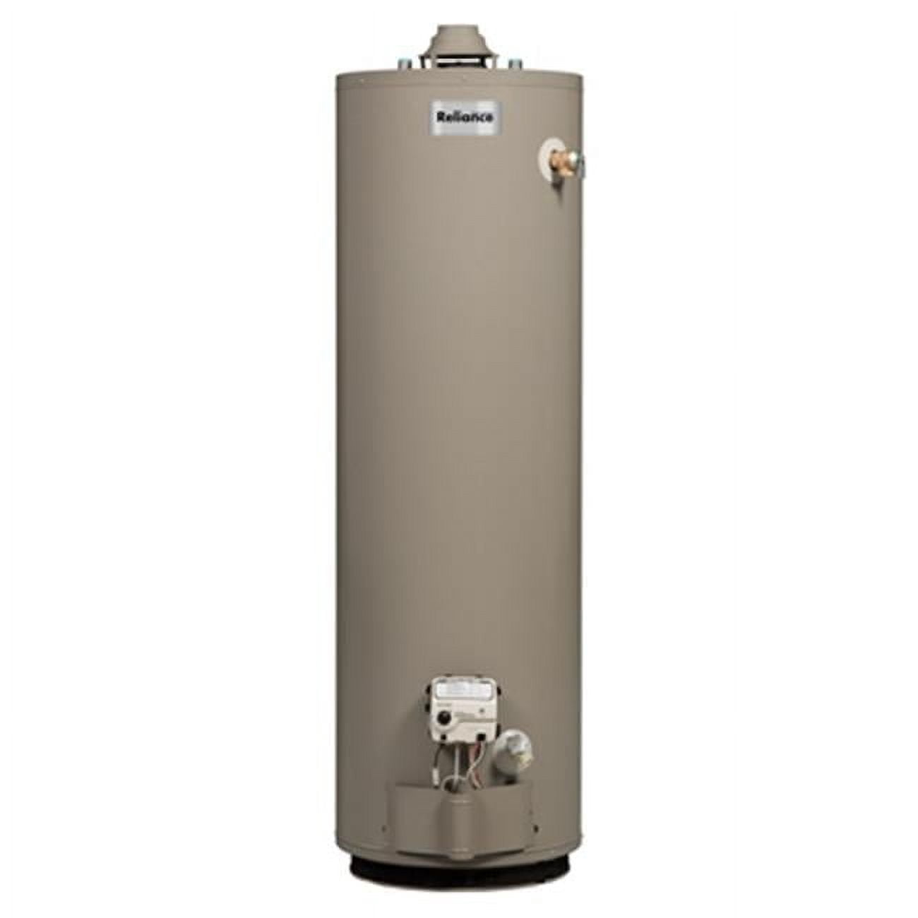 Reliance Water Heater 40 Gallon Natural Gas Tank Water Heater - Heavy Duty