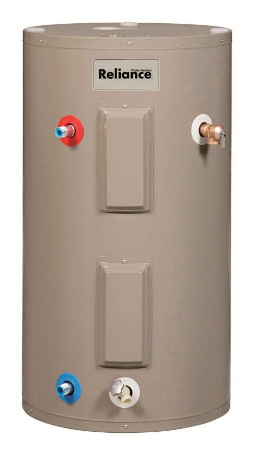 Reliance 30 Gallon Gray Electric Water Heater with Glass Lining