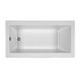 thumbnail image 1 of Reliance Baths R6032ISA-B-RH Integral Skirted End Drain Air Bath, Biscuit - 60 x 32 x 19.25 in. - Right Hand, 1 of 1