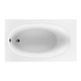 thumbnail image 1 of Reliance Baths R6036EROA-W Rectangular End Drain Air Bath, White - 59.25 x 35.5 x 19 in., 1 of 1