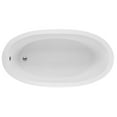 thumbnail image 1 of Reliance Baths R7236ODIW-B Oval End Drain Whirlpool Bath, Biscuit - 72 x 36 x 22.5 in., 1 of 1