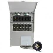 Reliance Controls 306A 30 Amp 6-Circuit Manual Transfer Switch, Generator Parts