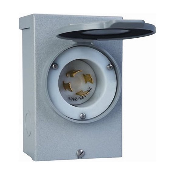 Reliance PB30 7,500-Watt 120/240-Volt 30-Amp Non-Metallic Power Inlet Box