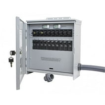 Reliance Controls R310A 7,500-Watt 30 Amp 10-Circuit Outdoor Transfer Switch