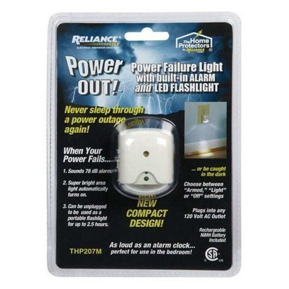 Reliance Controls THP207M Powerout Power Failure Alarm & Safety Light
