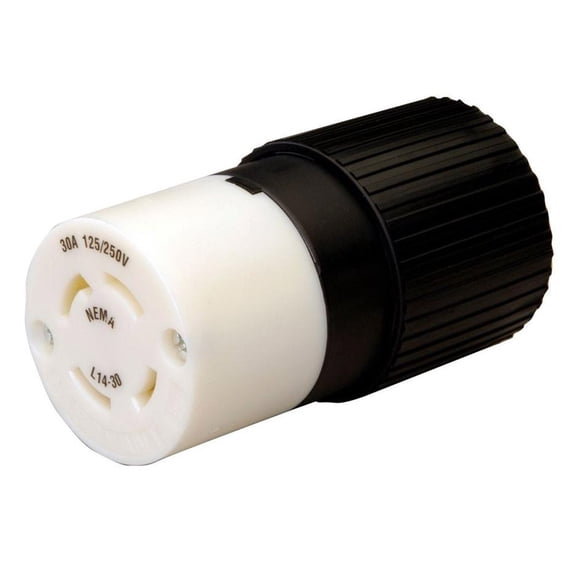 Reliance Generator Plug, 30 Amps, 125/250 Volts, L14-30, Model# L14-30C