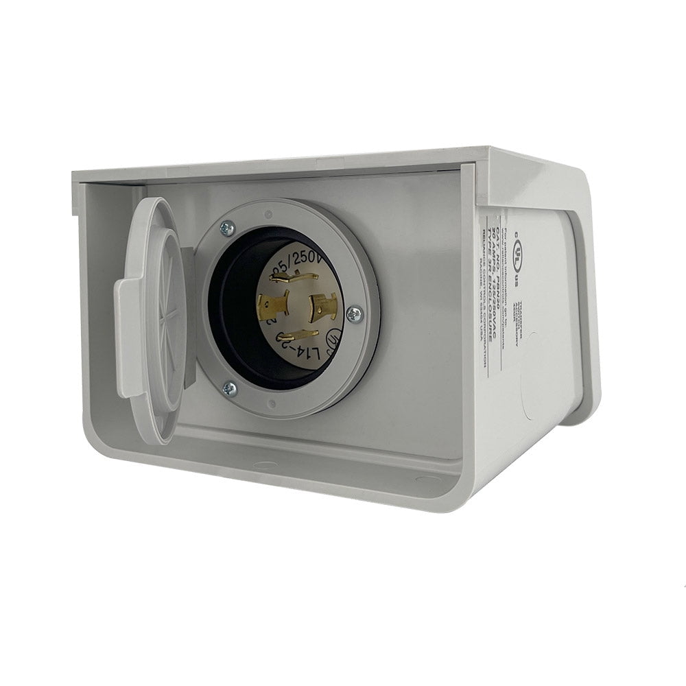 Reliance PBN20 20 Amp NEMA 3R PBN Series Non-Metallic Power Inlet Box