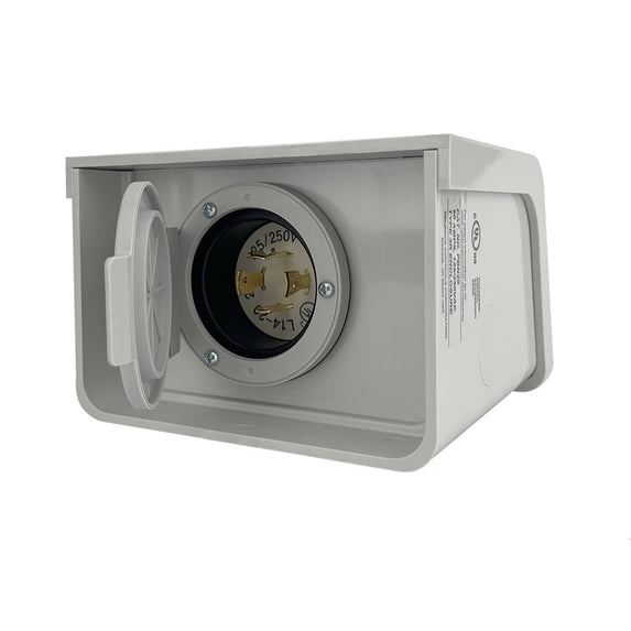 Reliance PBN20 20 Amp NEMA 3R PBN Series Non-Metallic Power Inlet Box ...