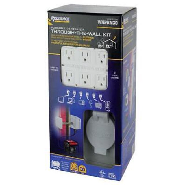 Reliance Portable Generator Through The Wall Kit