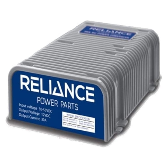 Reliance Power Parts 13-030 - 30 Amp Golf Cart Voltage Reducer (36v/48v to 12v) - 360 Watts! with Dual Power Source