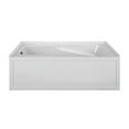 thumbnail image 1 of Reliance R6032DISCS-W Integral Skirted End Drain Soaking Bathtub, White - 60 x 32 x 16 in., 1 of 1