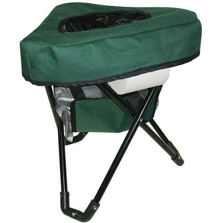 Reliance Tri To Go Backpacking Toilet Camping Chair for Outdoor Emergency with Waste Bags Walmart