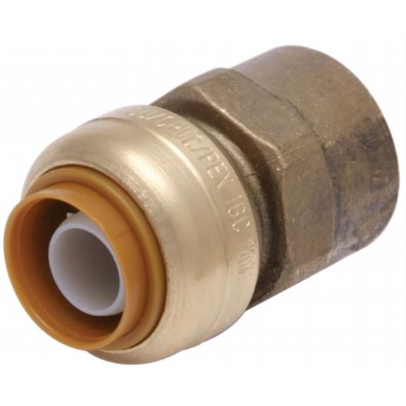 Reliance Worldwide Cash Acme U088LFA .75 in. X .75 in. SharkBite Low Lead FNPT Straight Connector