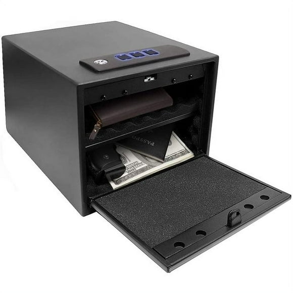 Reliancer 0.55 Cu.ft. Electronic Safes, Gun Safe Box Lock Case with Alarm System