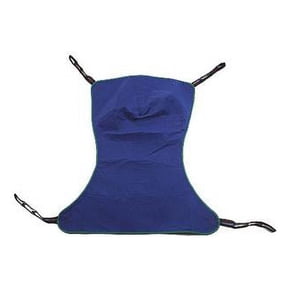 Reliant Full Body Solid Fabric Sling Without Commode Opening, Large, Green, Polyester/nylon Part No. R113 (1/ea)